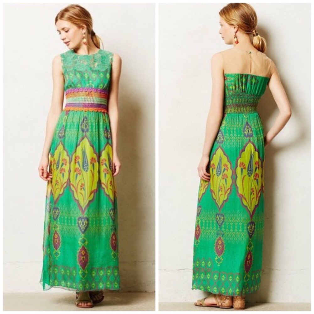 Anthropologie Mintzita Maxi Dress